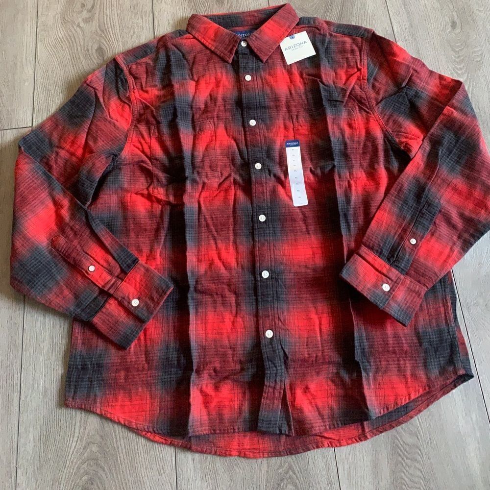 Arizona Red flannel shirt very soft perfect for the holidays